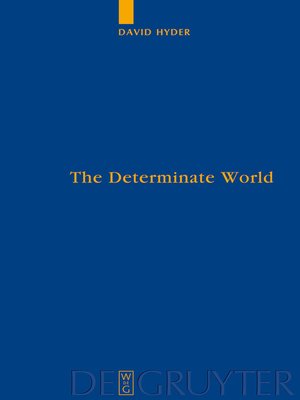 cover image of The Determinate World
